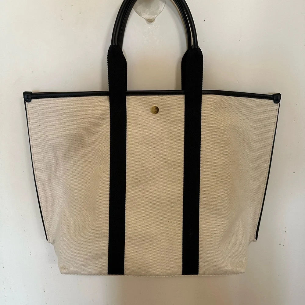 Bally Canvas Tote Bag - Picture 3 of 10